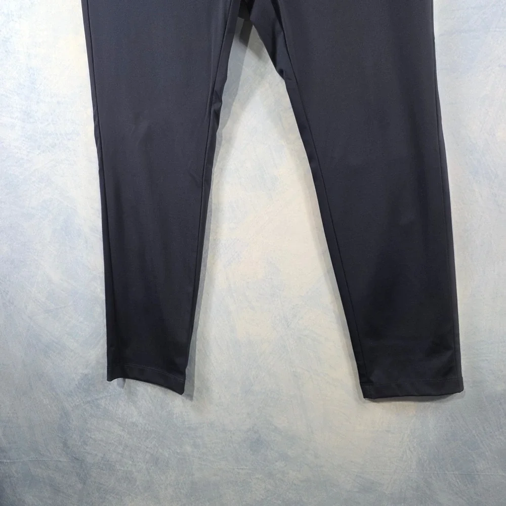 Mens Navy Blue‎ Technical Performance Golf Pants Stretch Trousers Size 36x28